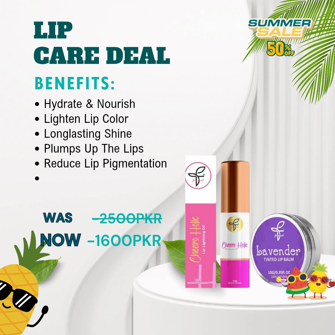 Lip care Deal ( Lip Oil + Lavender Balm)