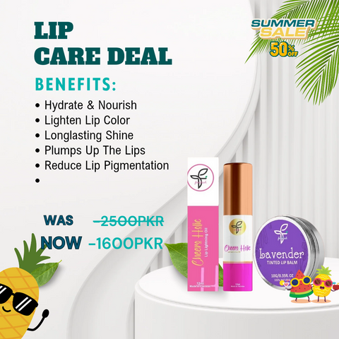 Lip care Deal ( Lip Oil + Lavender Balm)