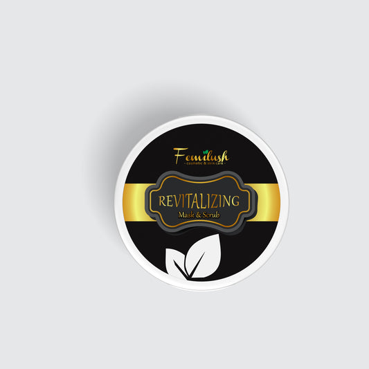 Femilush Revitalising Mask & Scrub – Glow & Detox Formula