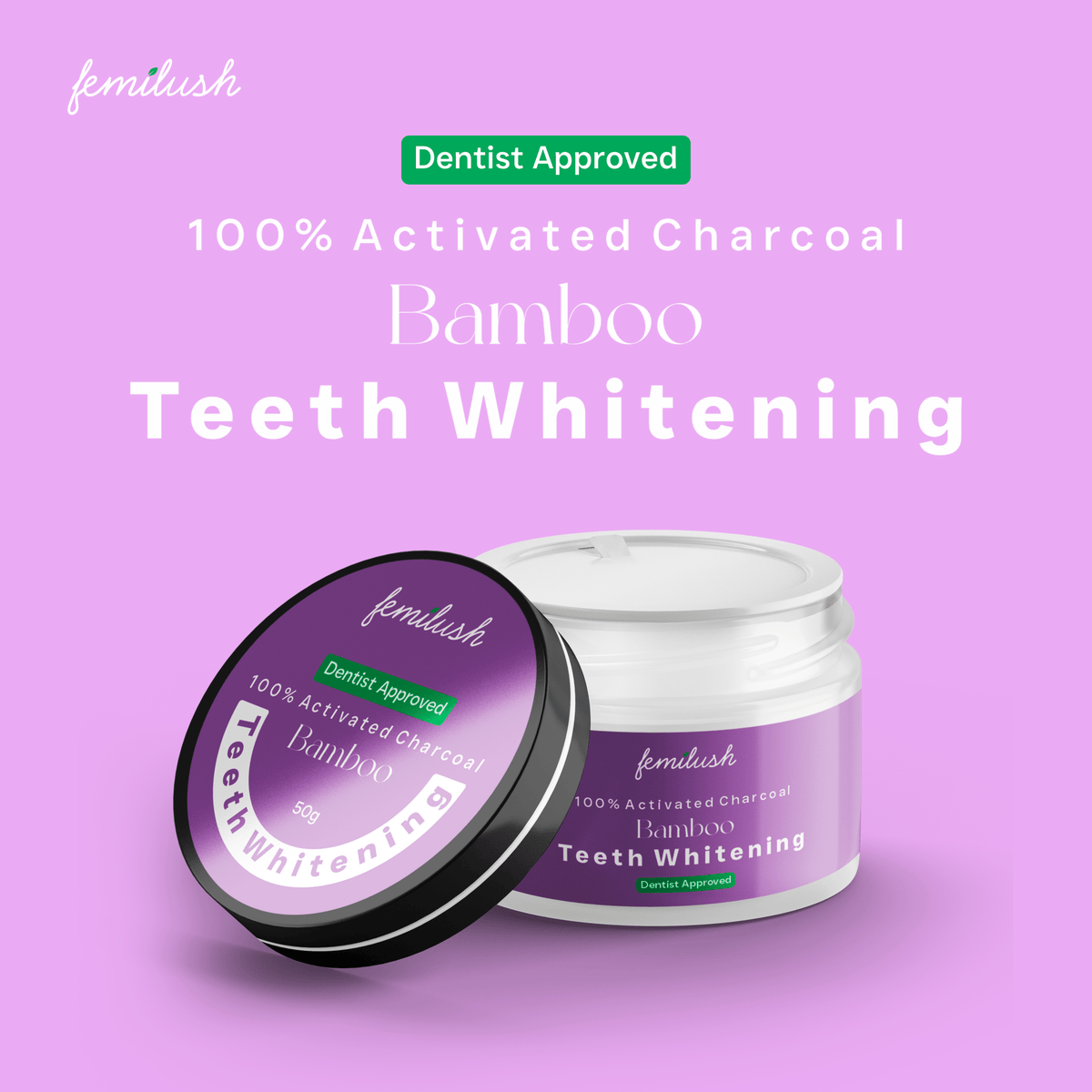 Charcoal Teeth Whitening Powder