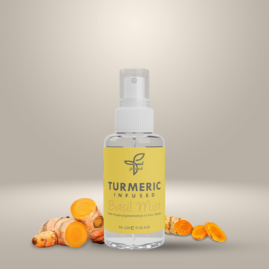 Turmeric Basil Mist – Herbal Skin Brightening Mist