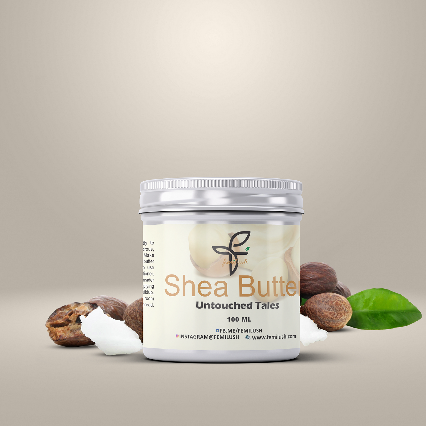 Shea Butter – 100% Pure Hydration for Dry Skin, Hair & Lips