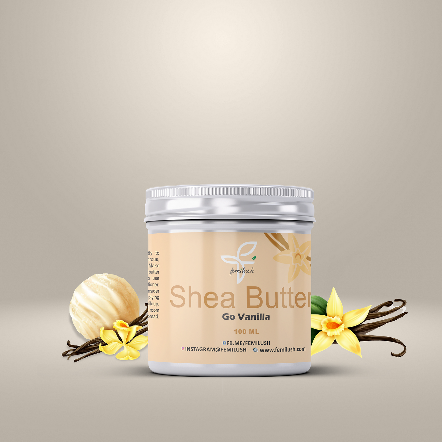 Shea Butter – 100% Pure Hydration for Dry Skin, Hair & Lips