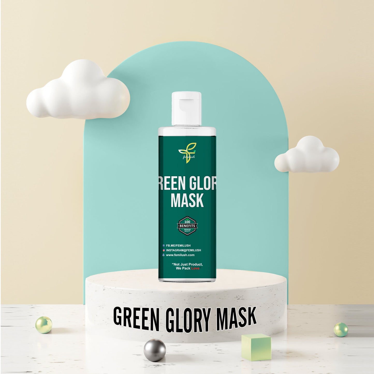 Green Glory Mask