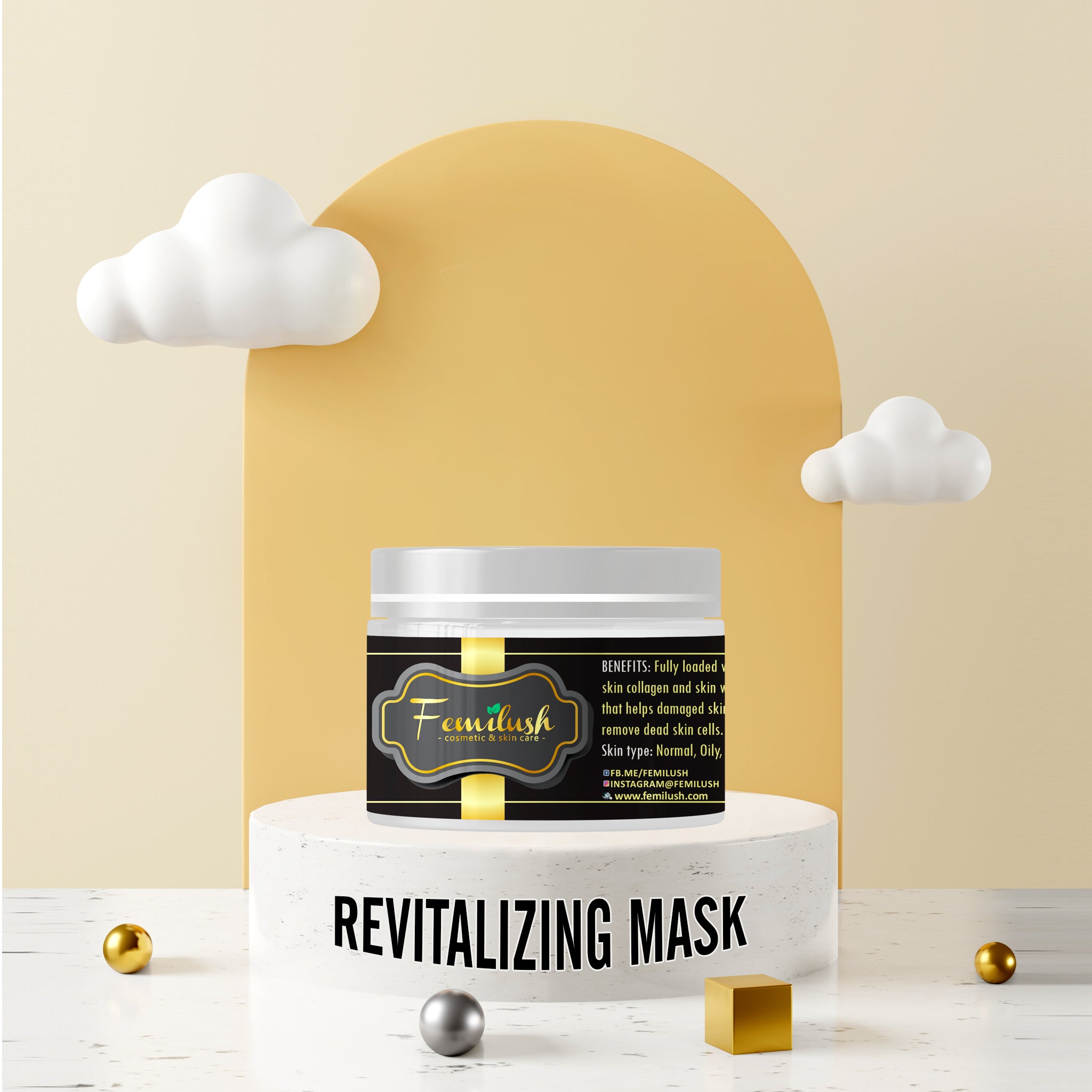 Revitalising Mask & Scrub