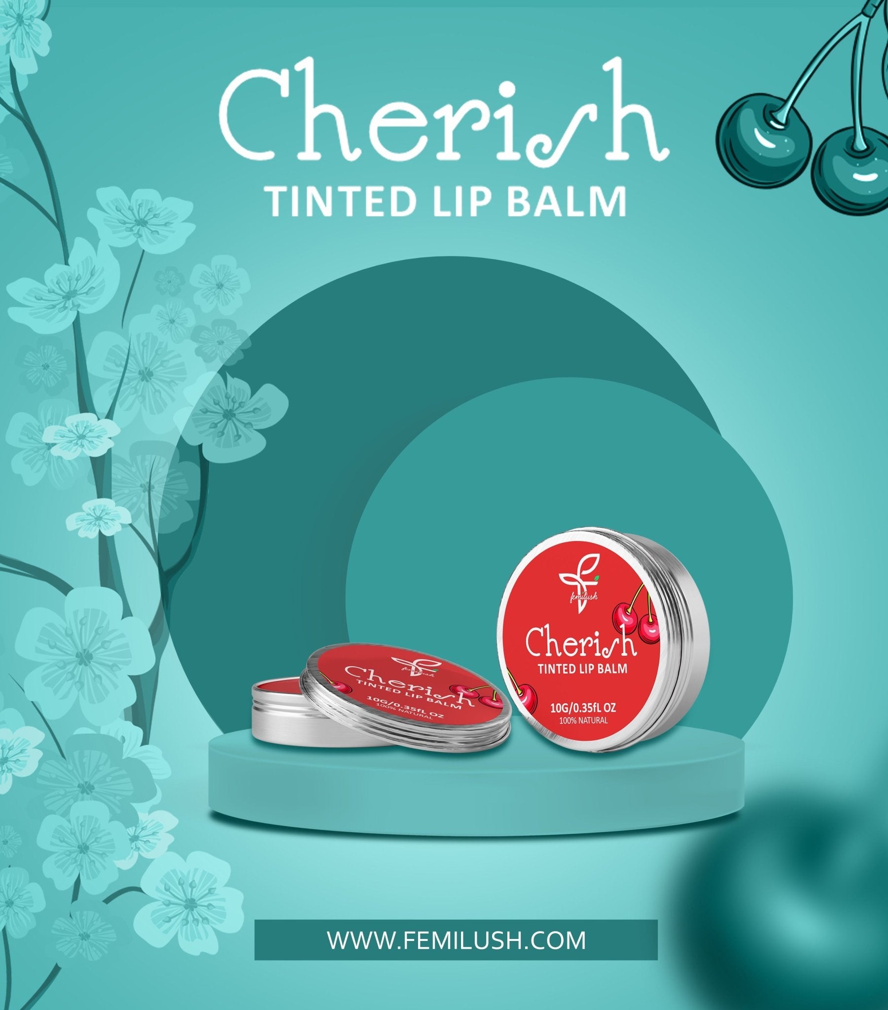 Cherish Lip Balm - FemilushCherish Lip Balm