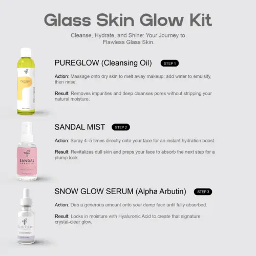 glass skin glow kit