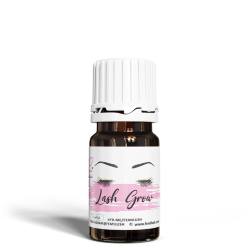 Lash Grow Serum it strengthens roots and promotes longer, fuller lashes.