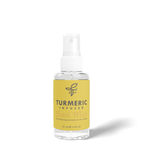 A refreshing herbal mist with turmeric, basil leaves, and distilled water that revitalizes, soothes, and tones the skin naturally.