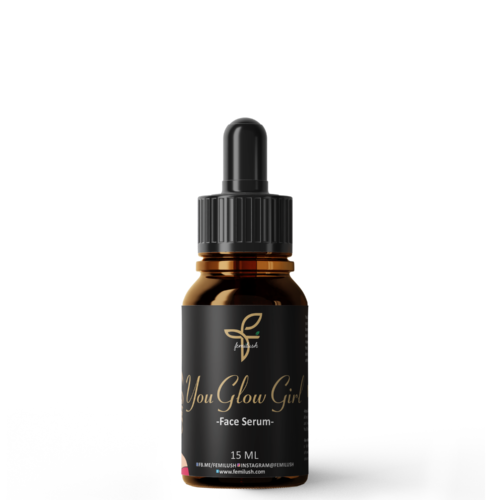 You Glow Girl is a face refreshing serum that nourishes skin, tightens pores, and restores a healthy natural glow